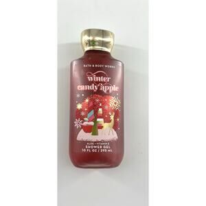 Bath & Body Works Winter Candy Apple Shower Gel 10 fl oz Christmas Holiday New